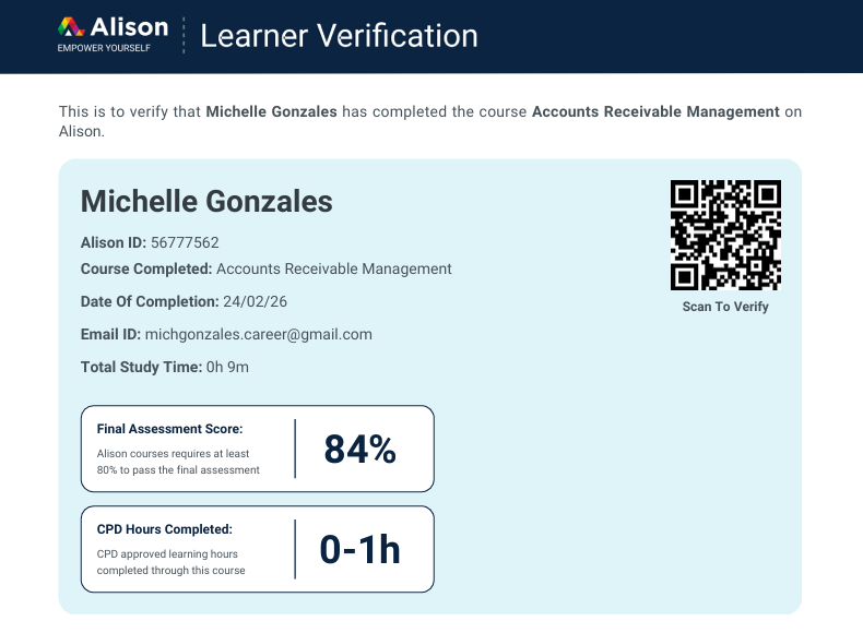 Accounts Receivable Management